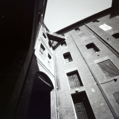 picture taken by pinhole medium format 6x6 palazzo rosso