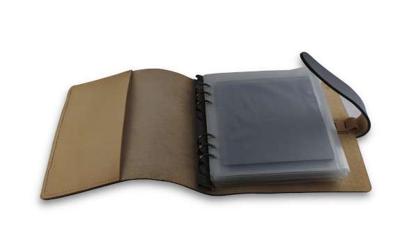 leather binder for photographic filters Aulomacolor