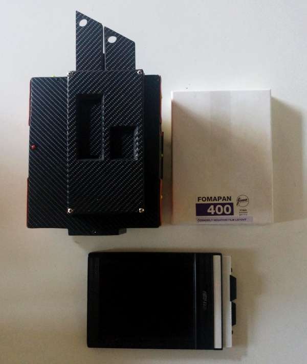 pinhole camera film film holder